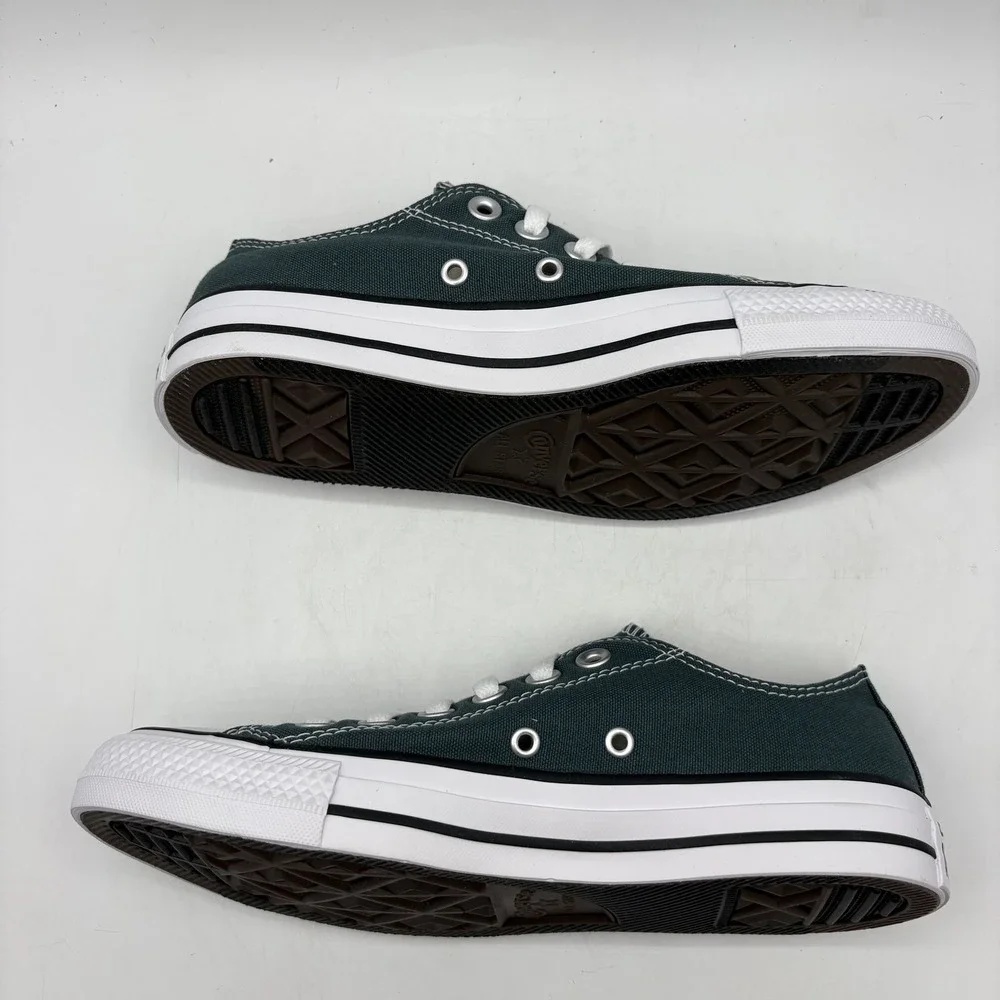 Converse Chuck Taylor All Star Green‎ Low Canvas Shoes M 4.5; W 6.5 A10537F